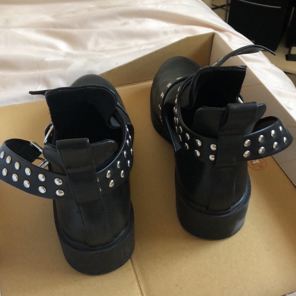 2 for $45 - Buckle Black Boots - Picture 4 of 6